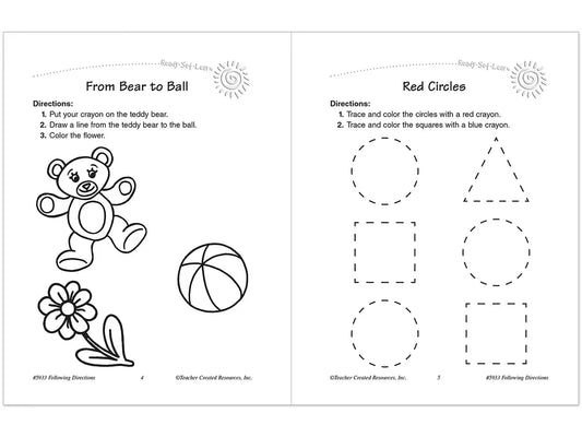 Following Directions Workbook - US 1908