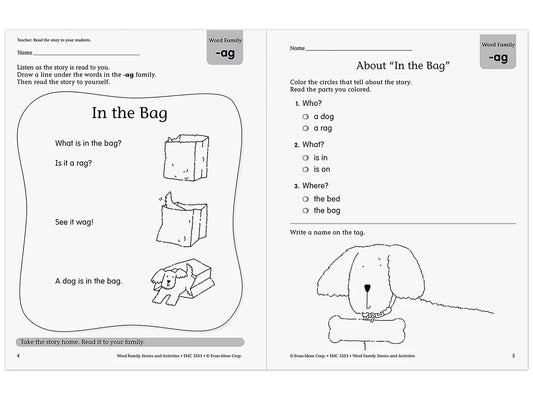 Word Family Workbook - US 9004