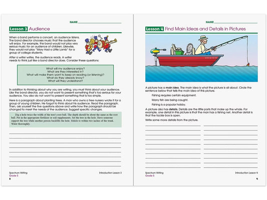 Spectrum® Writing Workbook - Gr. 5 - US 4003