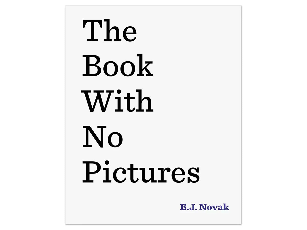 The Book with No Pictures Hardcover Book - US 1080