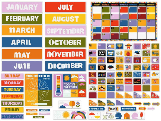 Lisa Congdon Calendar Bulletin Board Set - US 9609