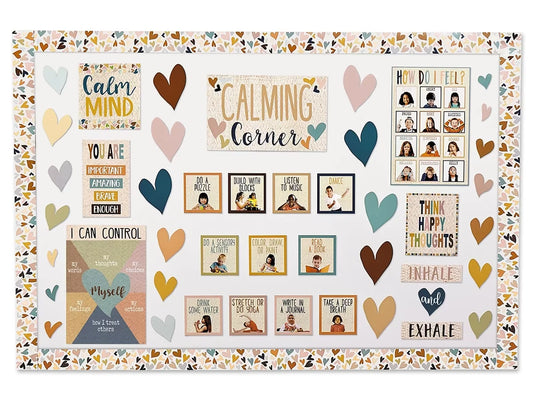 Everyone Is Welcome Heart Border - US 7760