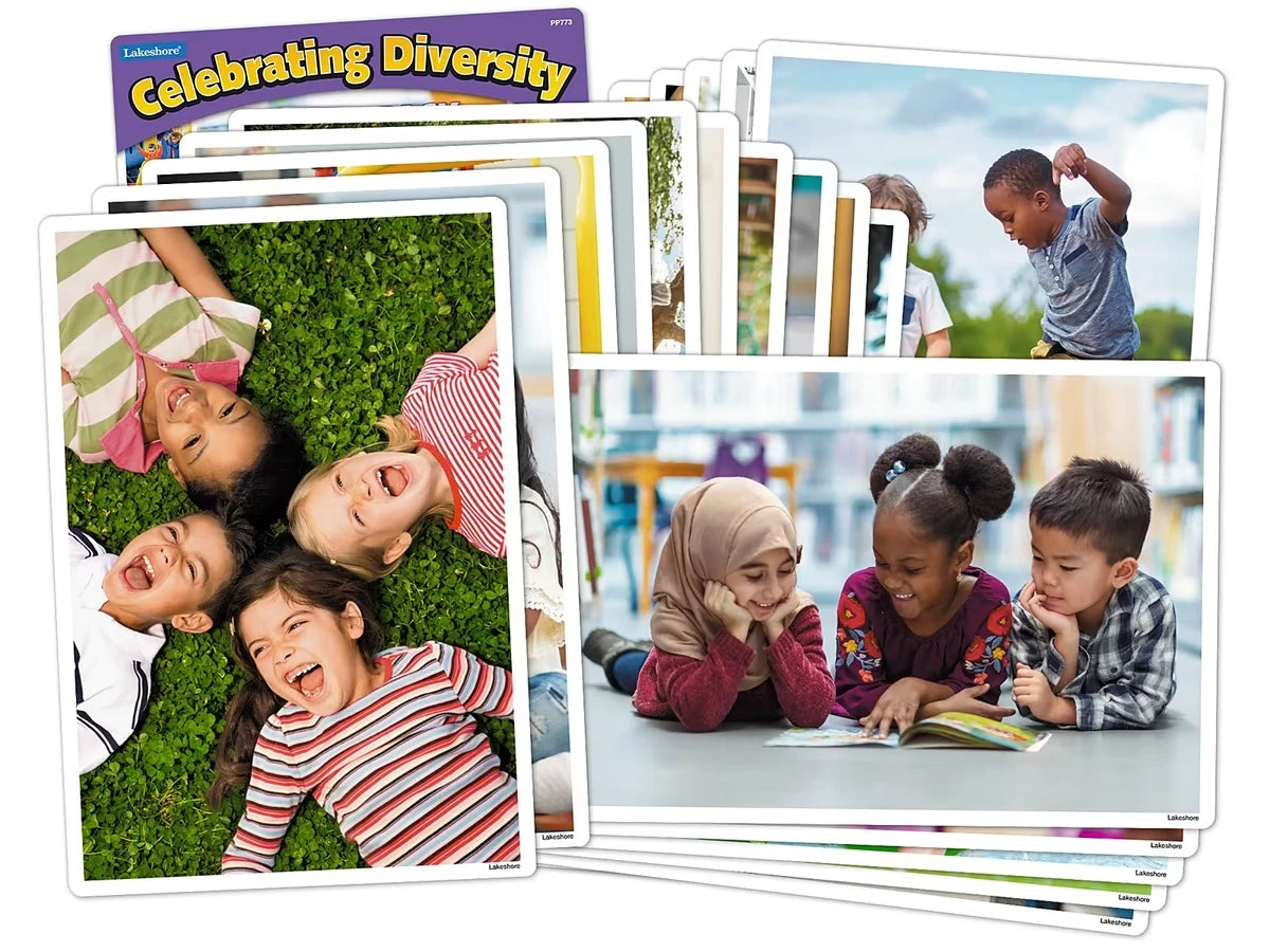 Celebrating Diversity Poster Pack at Lakeshore Learning - US 4679