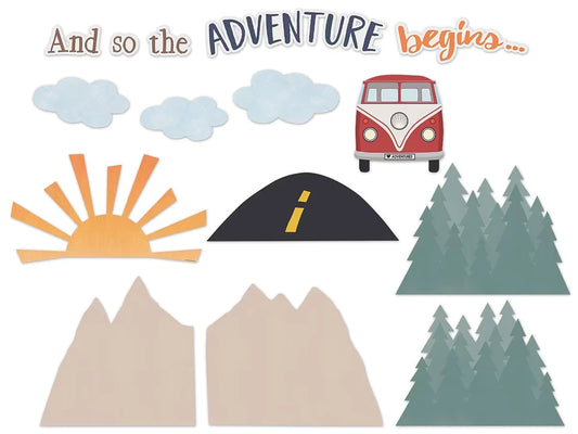 Moving Mountains Adventure Begins Bulletin Board Set - US 3153