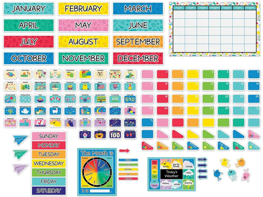 Happy Place Calendar Bulletin Board Set - US 3499
