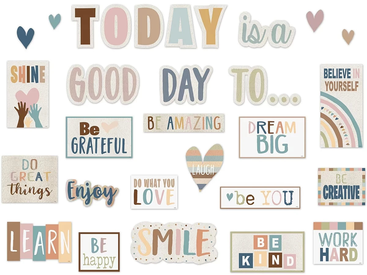 Everyone Is Welcome Motivational Bulletin Board Set - US 1806