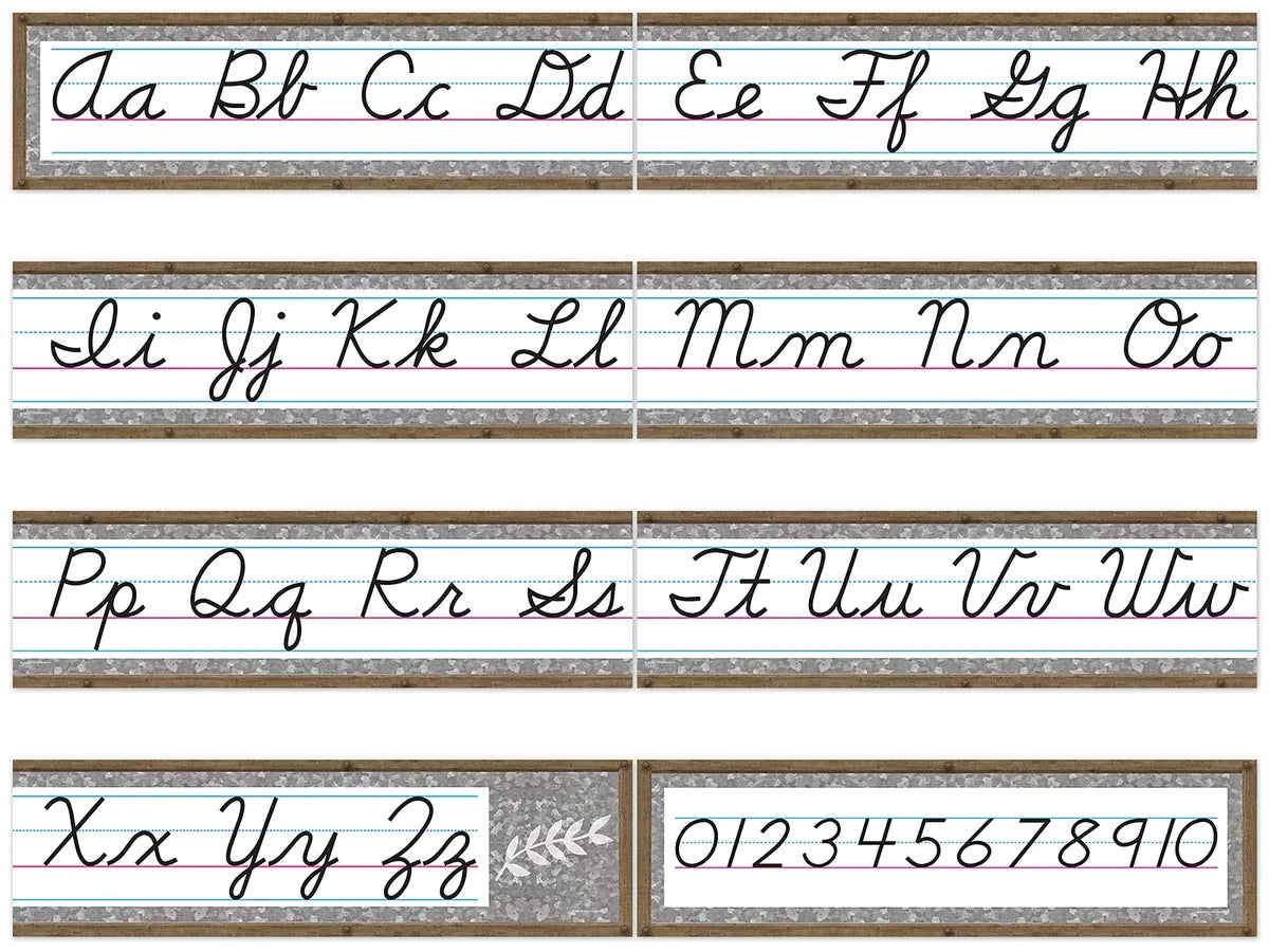 Home Sweet Classroom Cursive Bulletin Board Set - US 4055