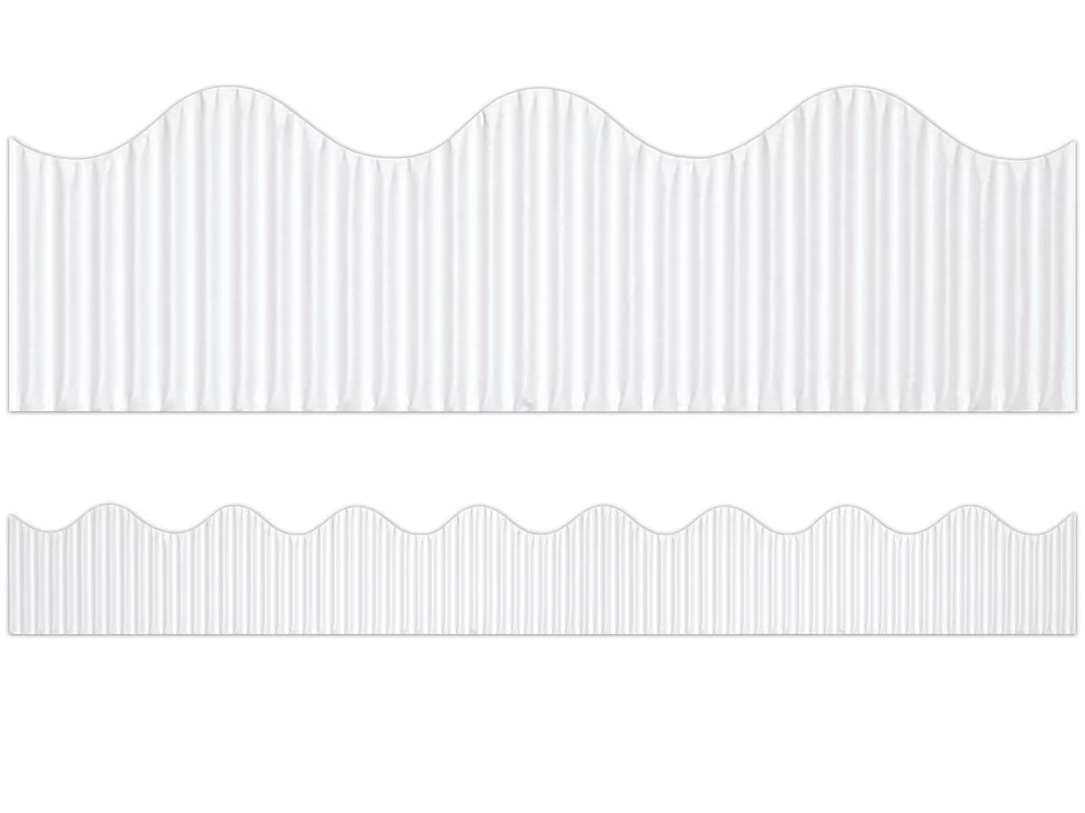 White Scalloped Bordette® - US 5197