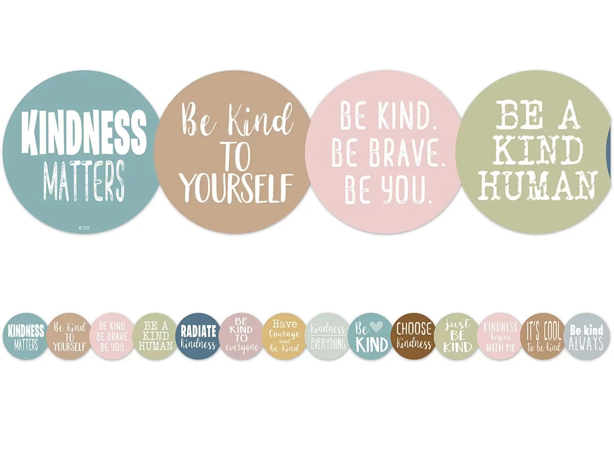 Everyone Is Welcome Kindness Motivational Border - US 9062