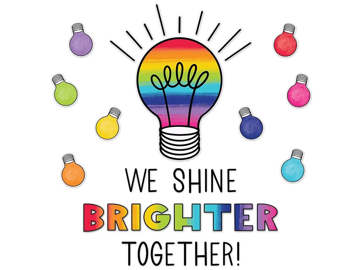 Light Bulb Moments Motivational Bulletin Board Set - US 4865