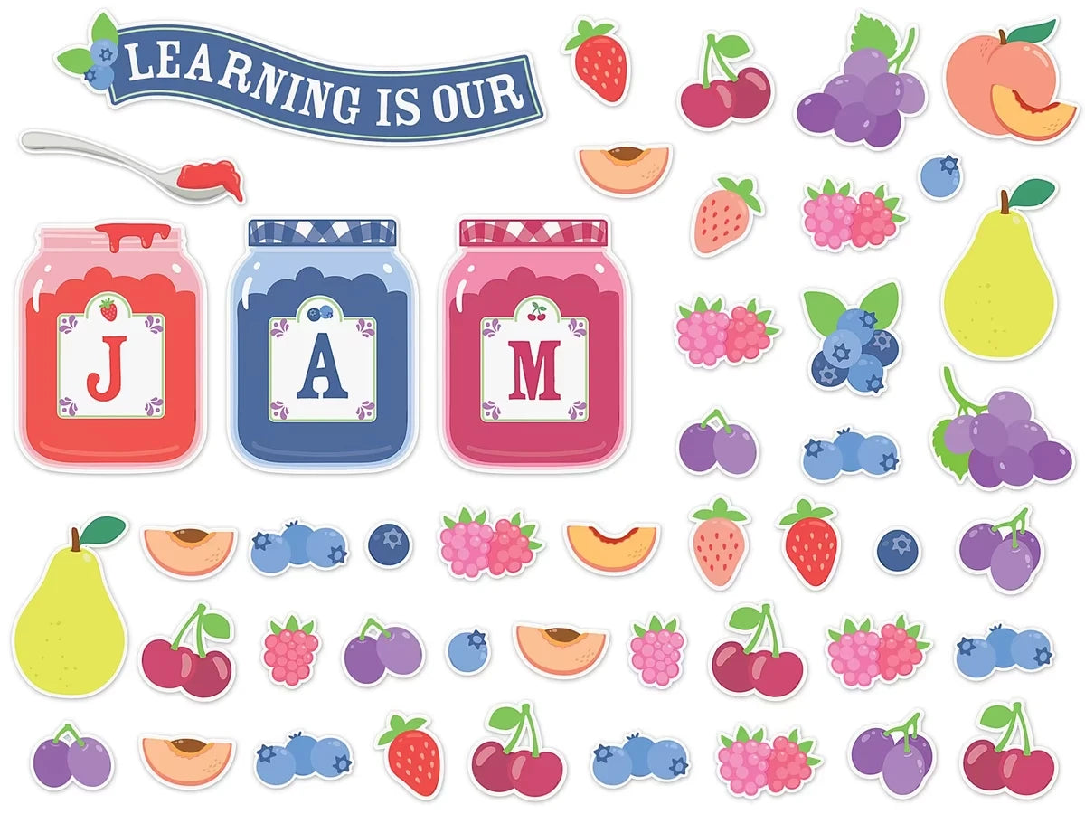 Farmers Market Learning Is Our Jam Bulletin Board Set - US 7517