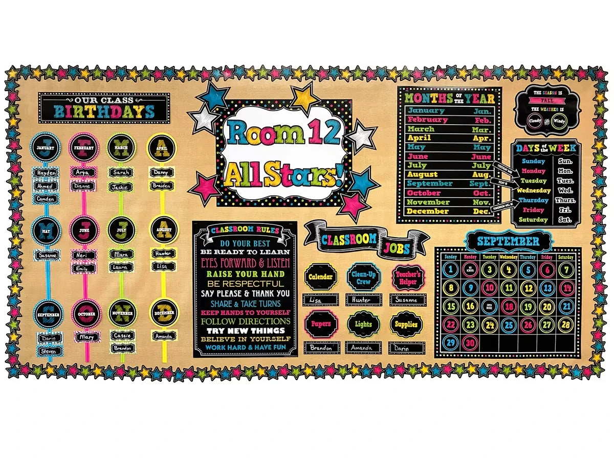 Chalkboard Brights Incentive Chart - US 8046