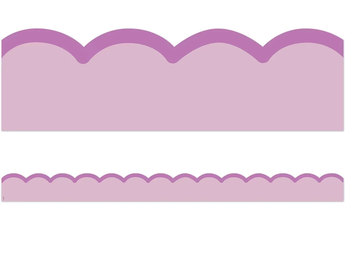 Color Crush Purple Scalloped Border - US 3711