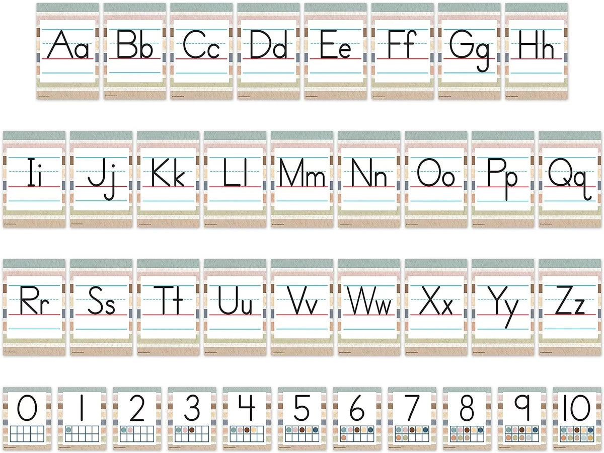 Everyone Is Welcome Alphabet Card Bulletin Board Set - US 1383