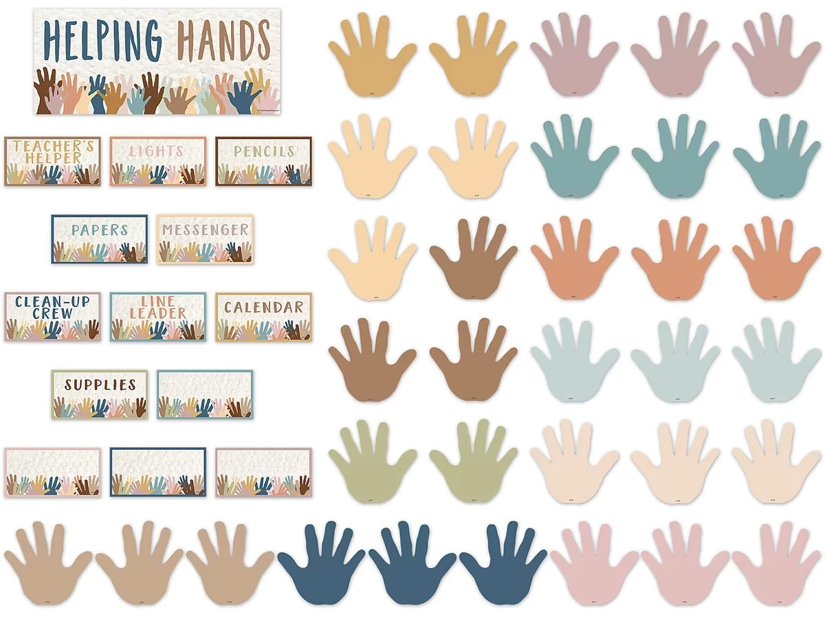 Everyone Is Welcome Classroom Jobs Bulletin Board Set - US 6232