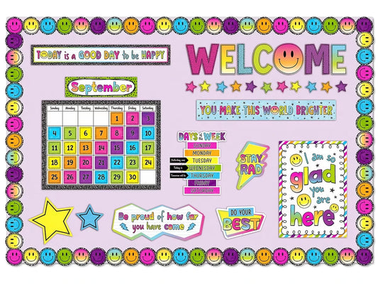 Brights 4Ever Smiley Face Border - US 2150