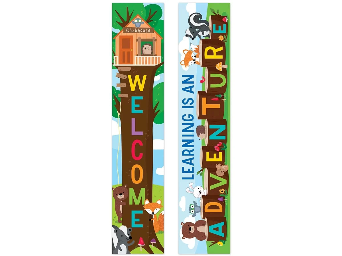 Woodland Friends Welcome Banner - US 7093
