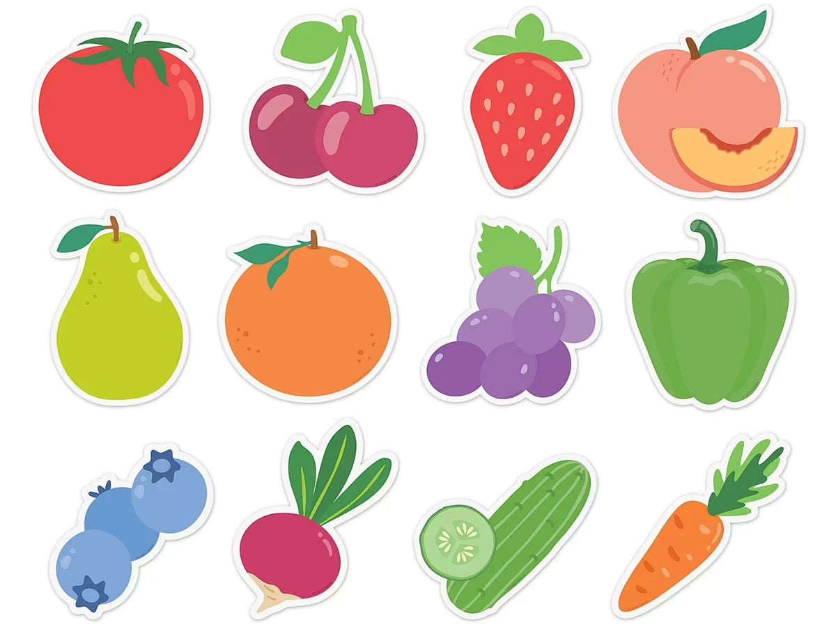 Farmers Market Fruits and Veggies Accents - US 3784