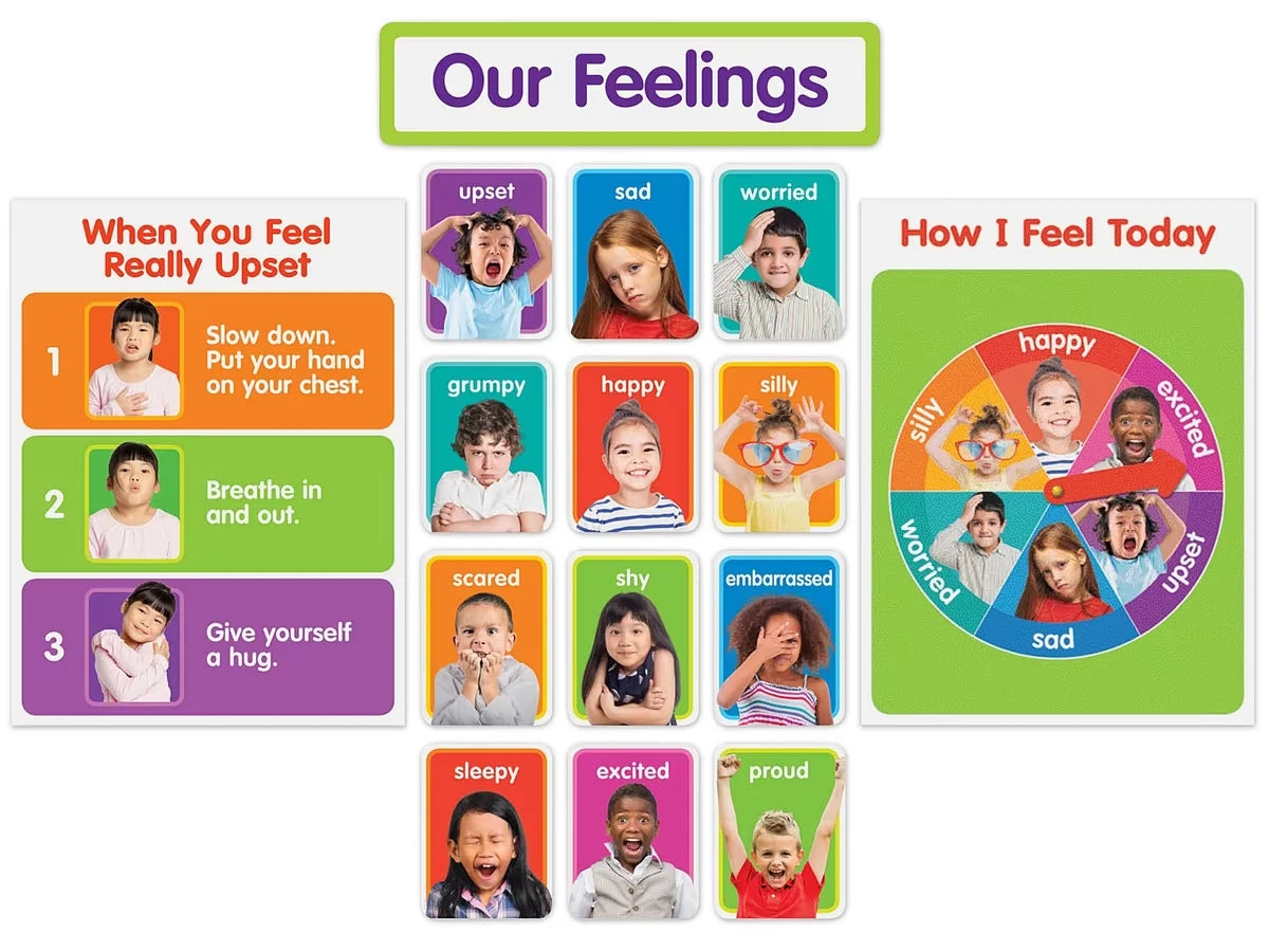 Our Feelings Bulletin Board Set - US 6910