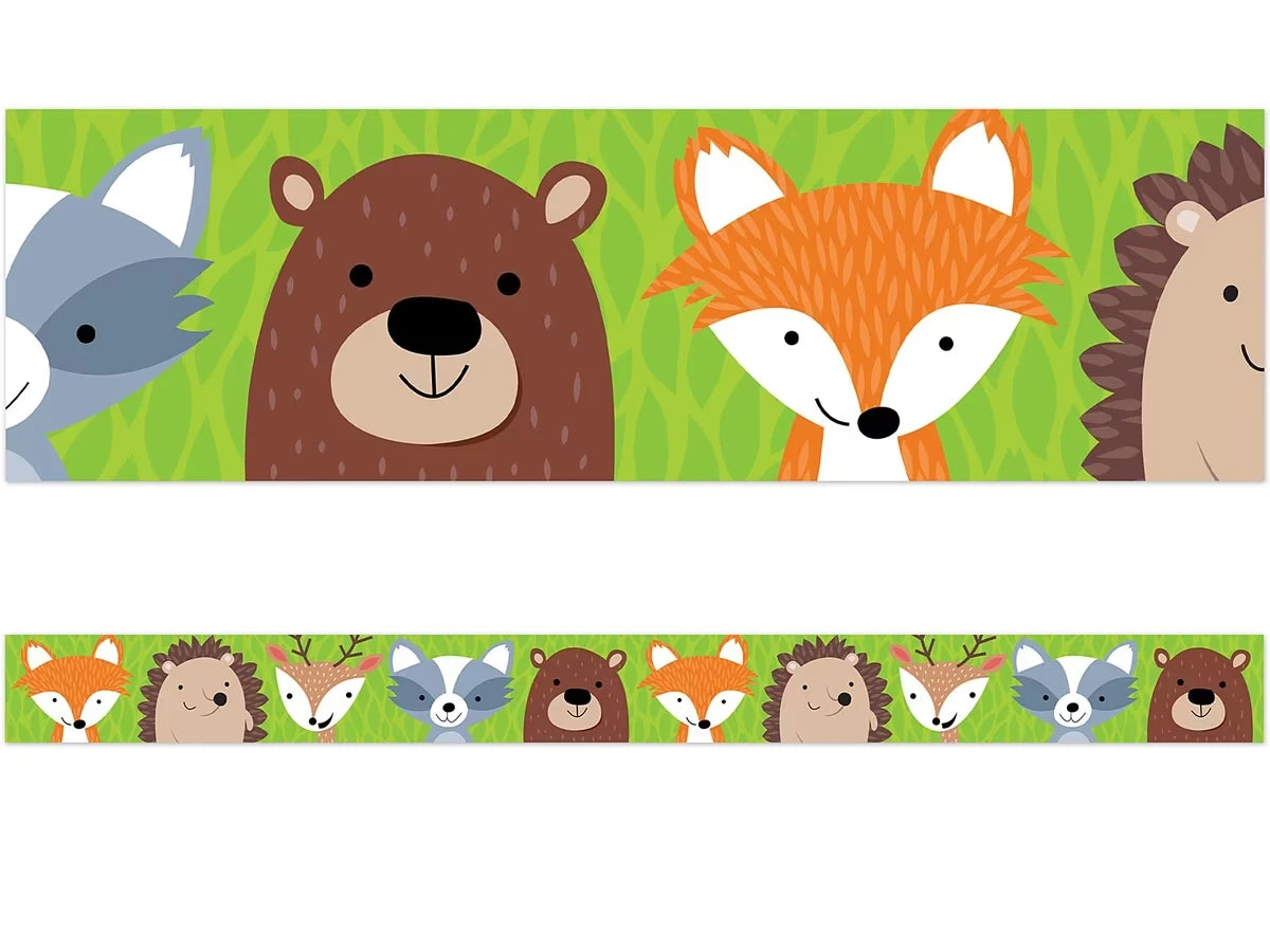 Woodland Friends Border - US 6833