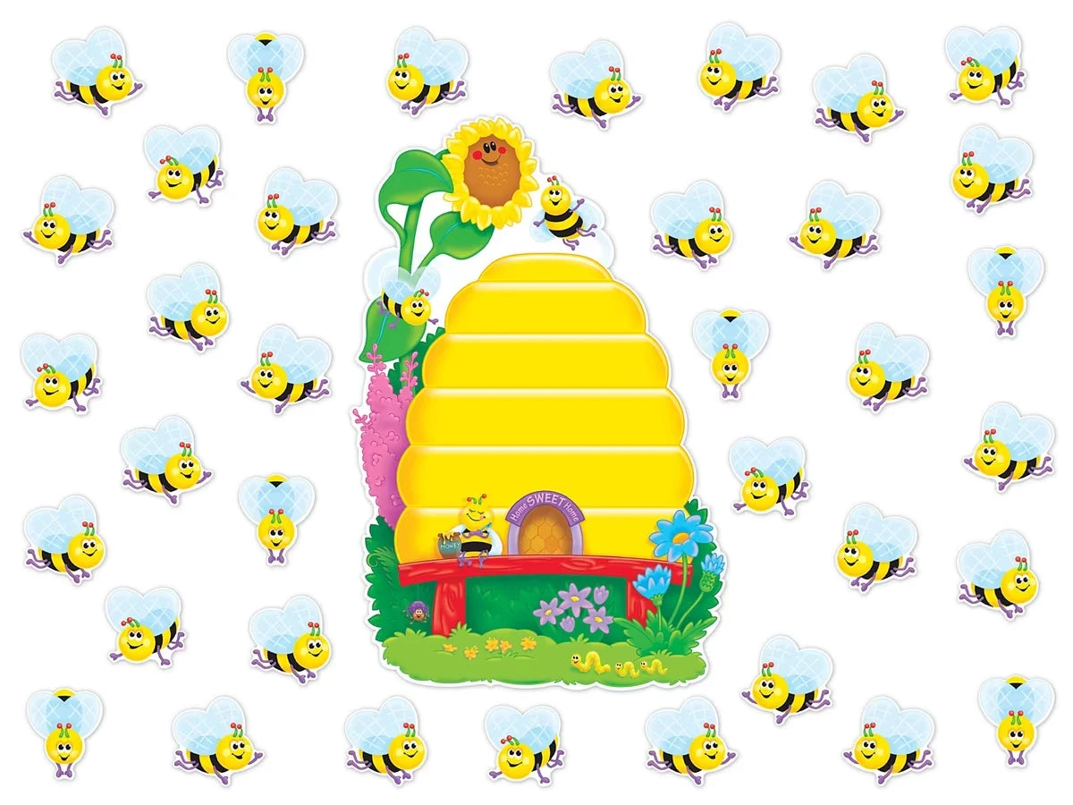 Busy Bee Classroom Jobs Bulletin Board Set - US 7236