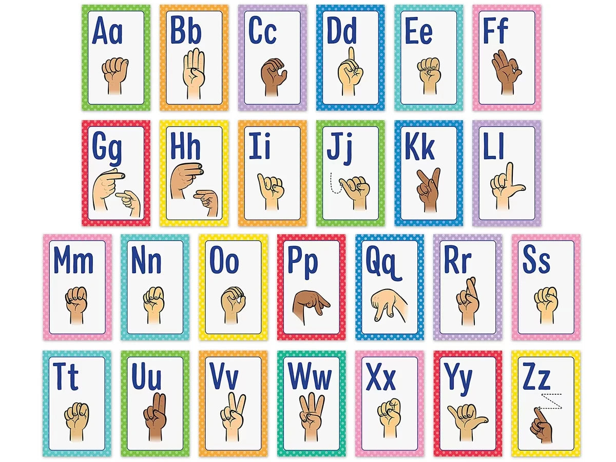 Sign Language Mini Poster Pack - US 5084