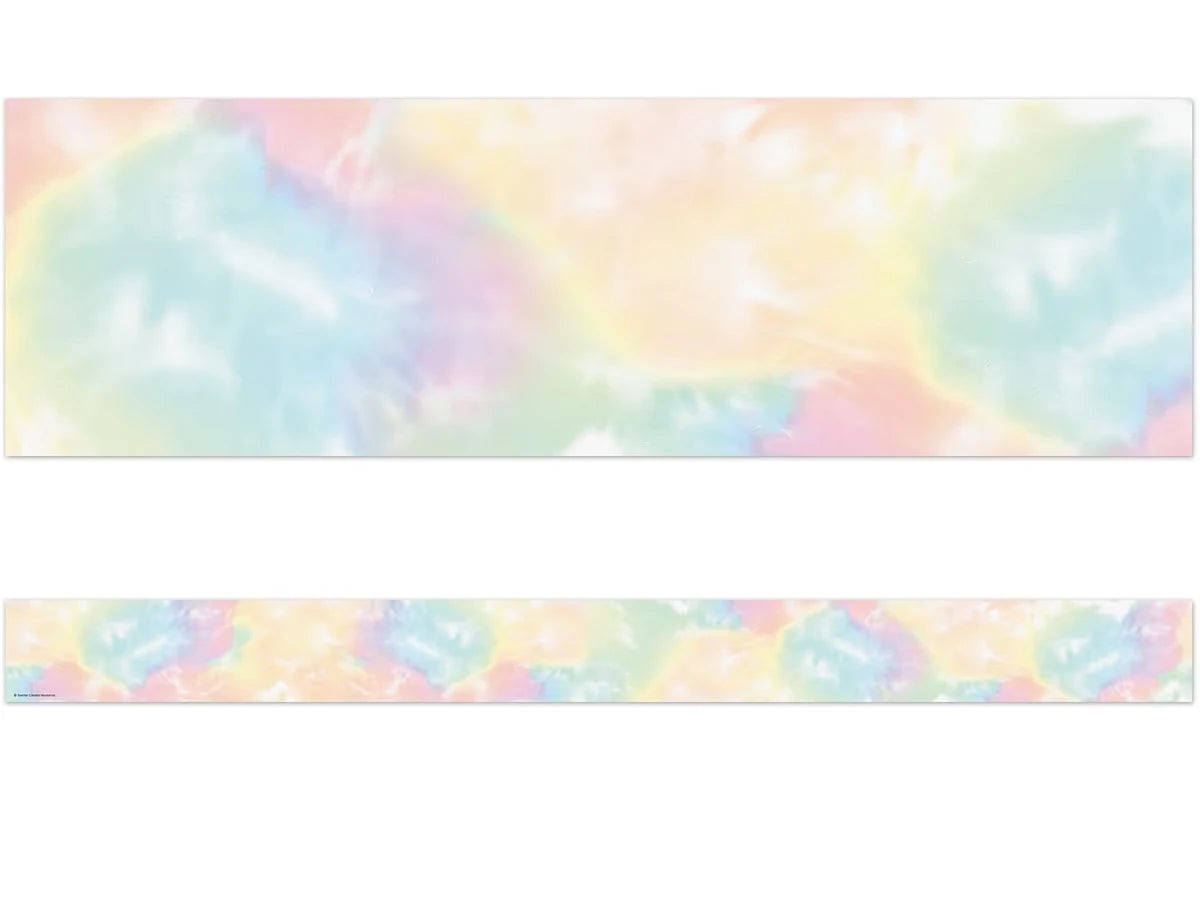 Pastel Pop Tie-Dye Border - US 4256
