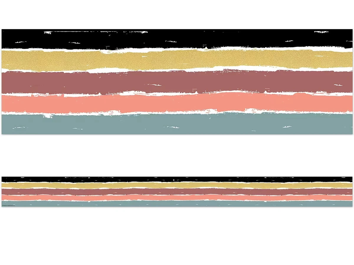 Wonderfully Wild Striped Border - US 5641