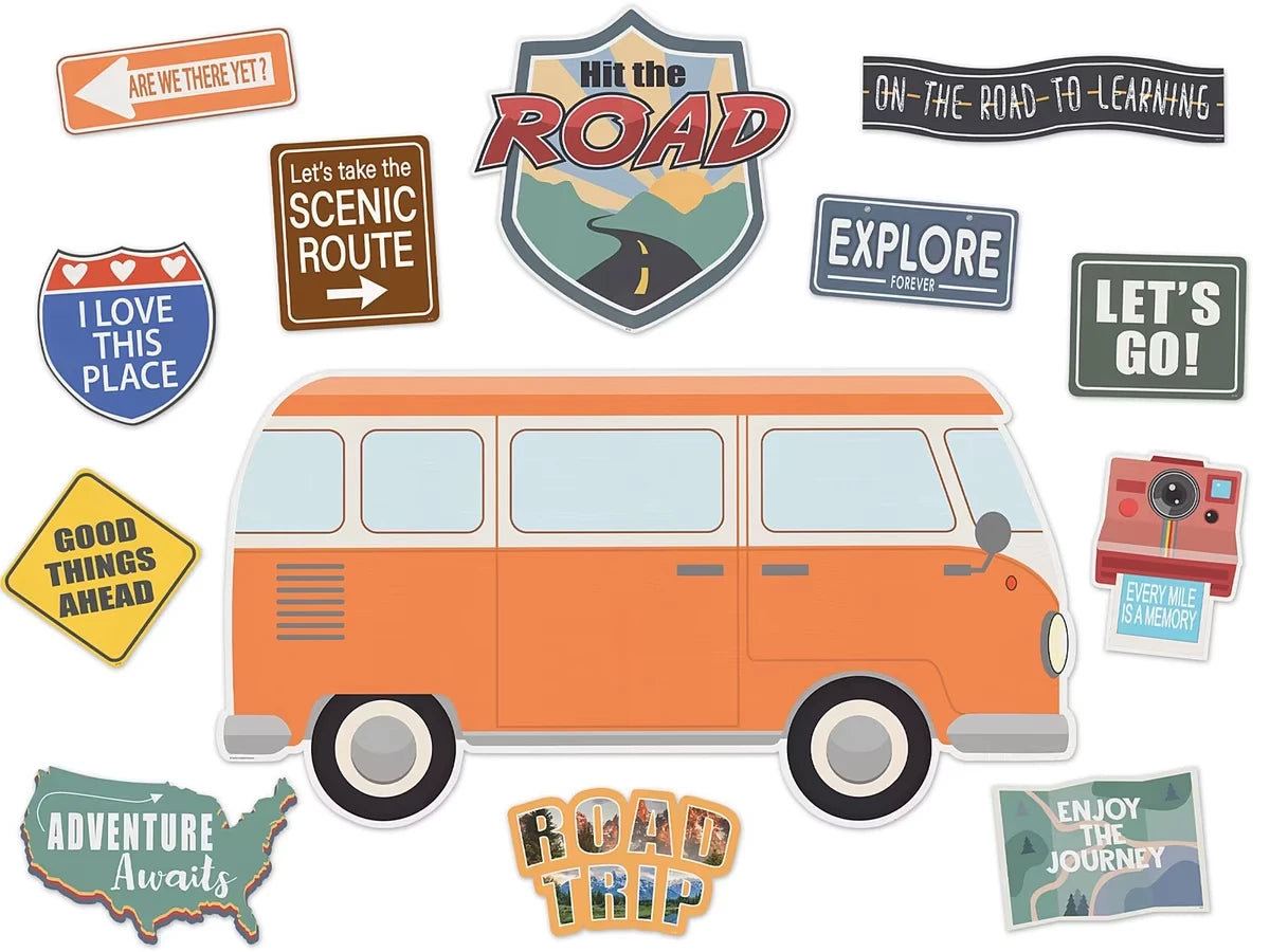 Moving Mountains Hit the Road Bulletin Board Set - US 9948