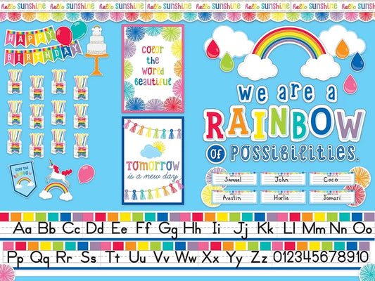 Hello Sunshine Birthday Bulletin Board Set - US 3563