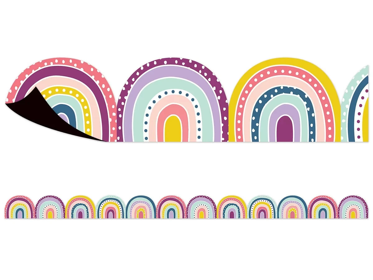Oh Happy Day! Rainbow Magnetic Border - US 6993