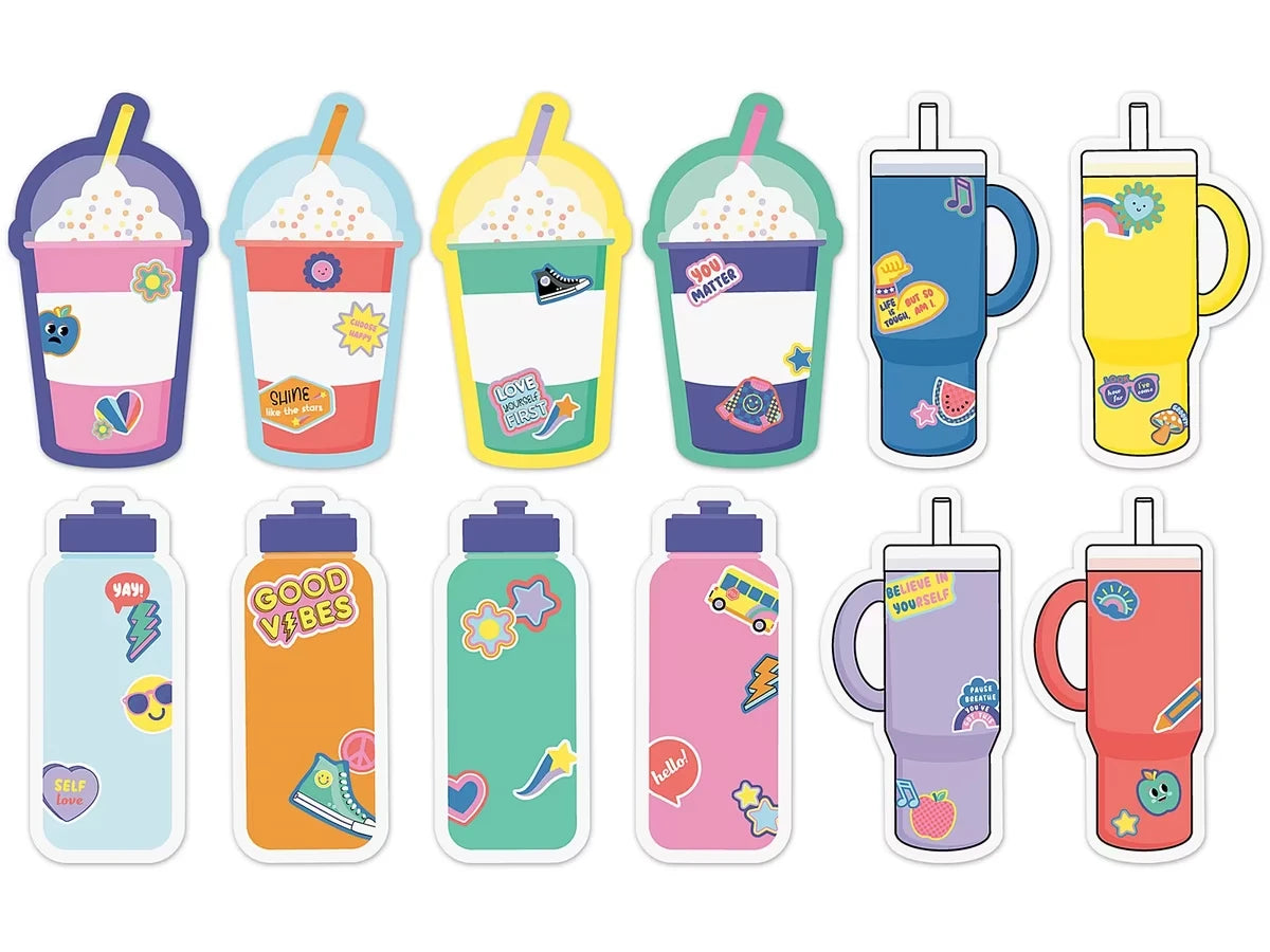We Stick Together Water Bottle Accents - US 5432
