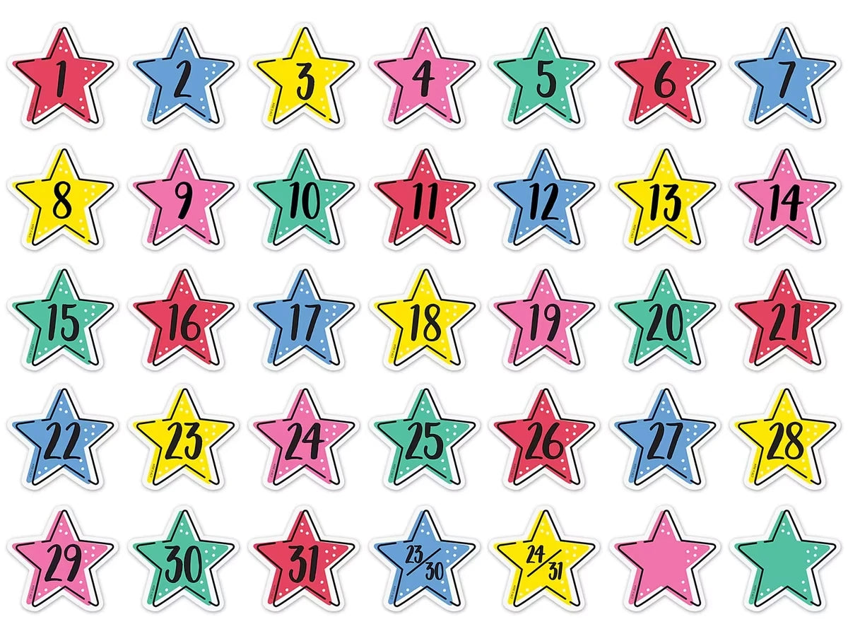 Star Bright Calendar Mini Accents - US 8462