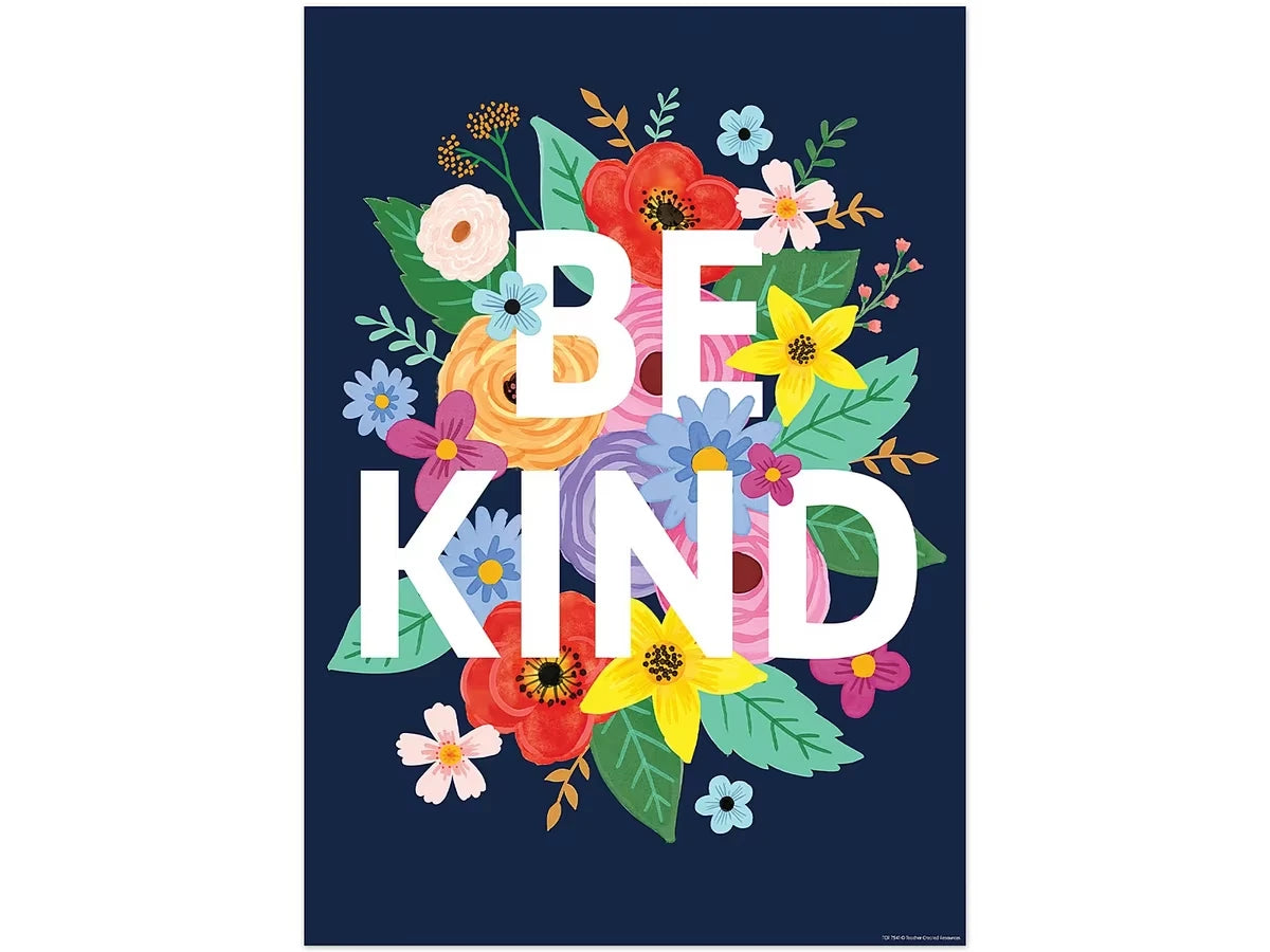 Wildflowers Be Kind Poster - US 4288