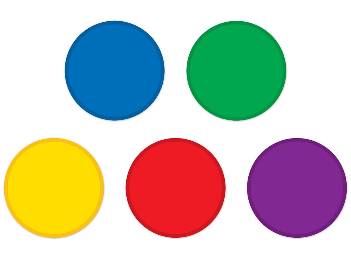 Colorful Circle Mini Accents - US 9809