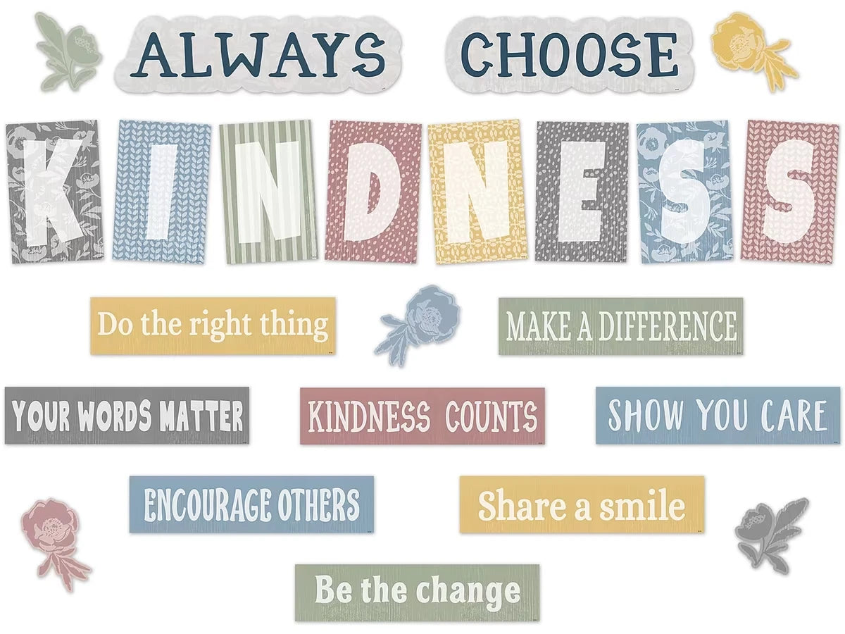 Classroom Cottage Choose Kindness Bulletin Board Set - US 1130