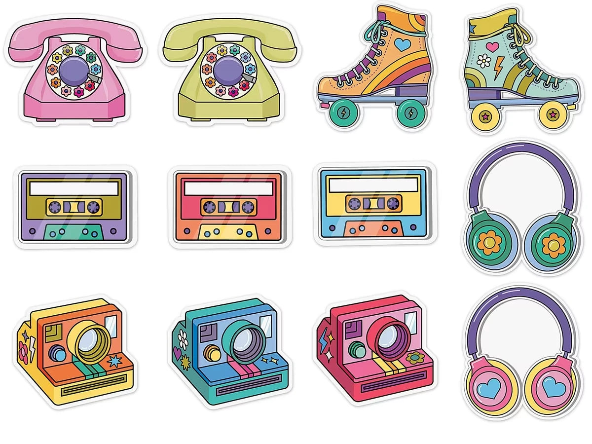 Retro Remix Groovy Accents - US 7359