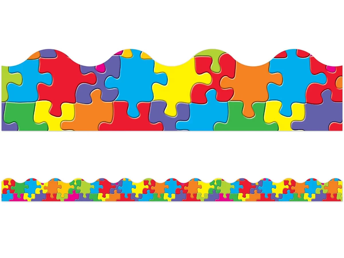 Jigsaw Puzzle Scalloped Border - US 5934