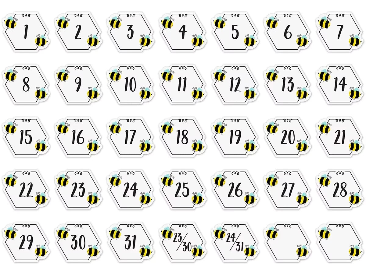 Busy Bees Calendar Mini Accents - US 9389