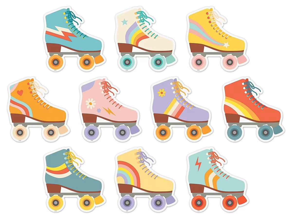 Roller Disco Skate Accents - US 7334