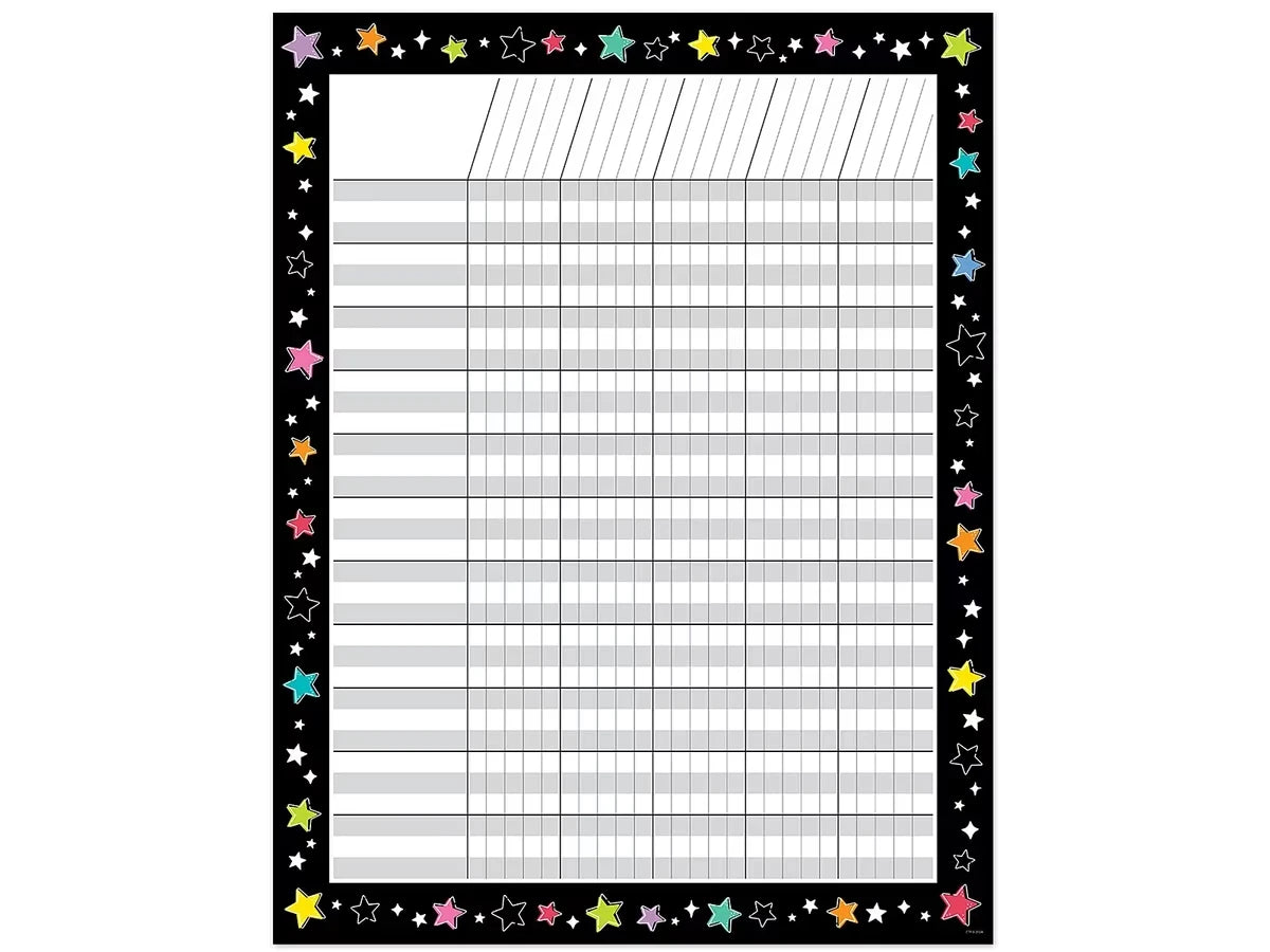 Star Bright Incentive Chart - US 4204