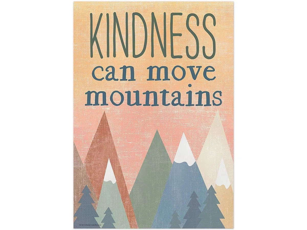 Moving Mountains Kindness Poster - US 4425