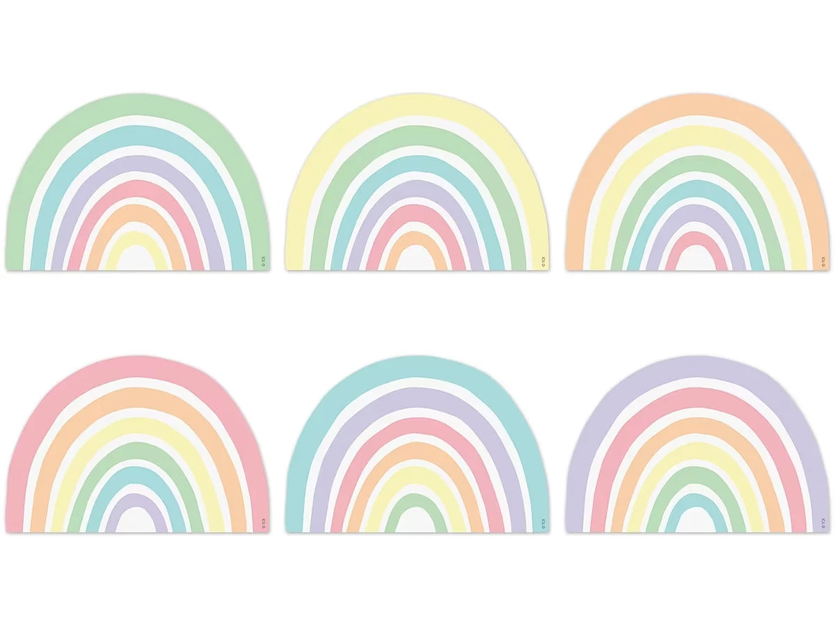 Pastel Pop Rainbow Accents - US 7206