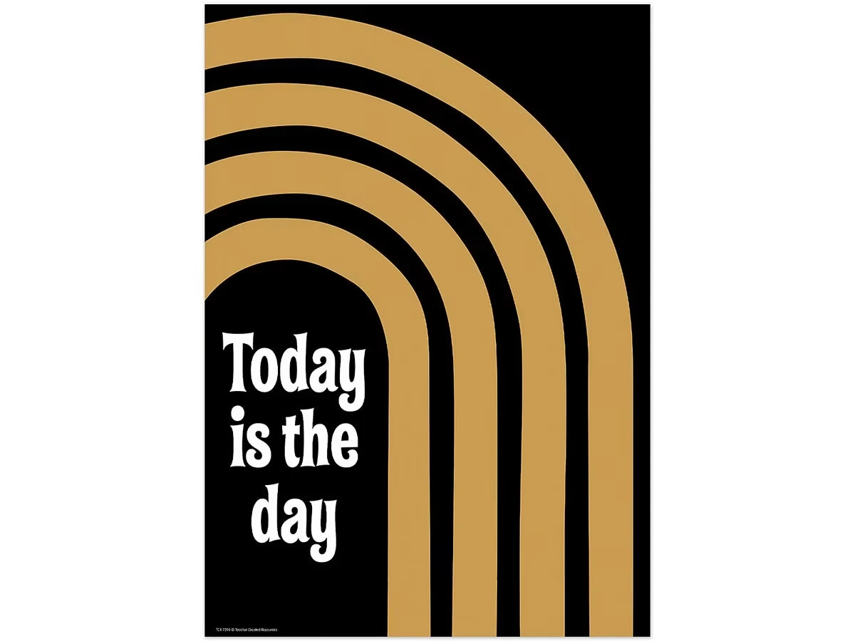 Wonderfully Wild Today Is the Day Poster - US 6181