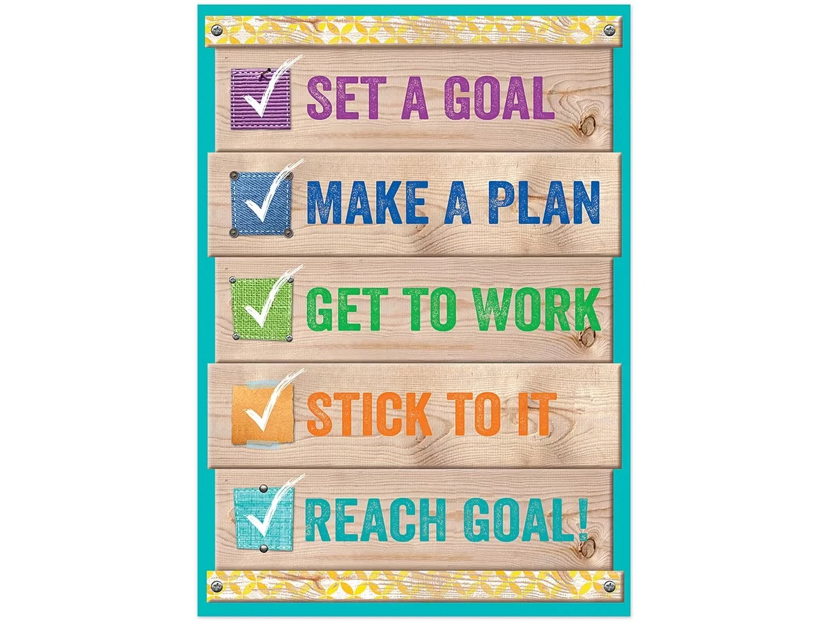 Upcycle-Style Goals Poster - US 1857