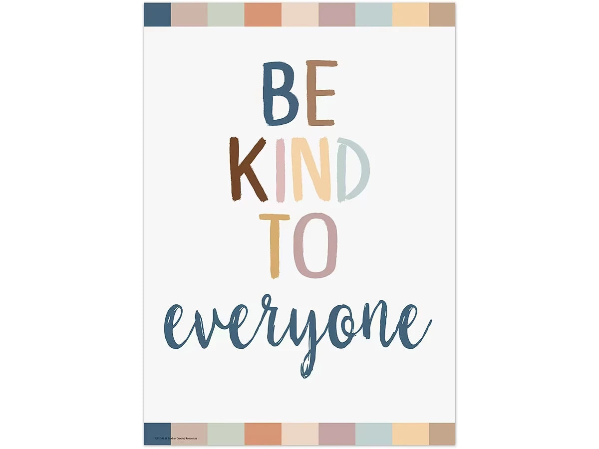 Everyone Is Welcome Be Kind Poster - US 4826