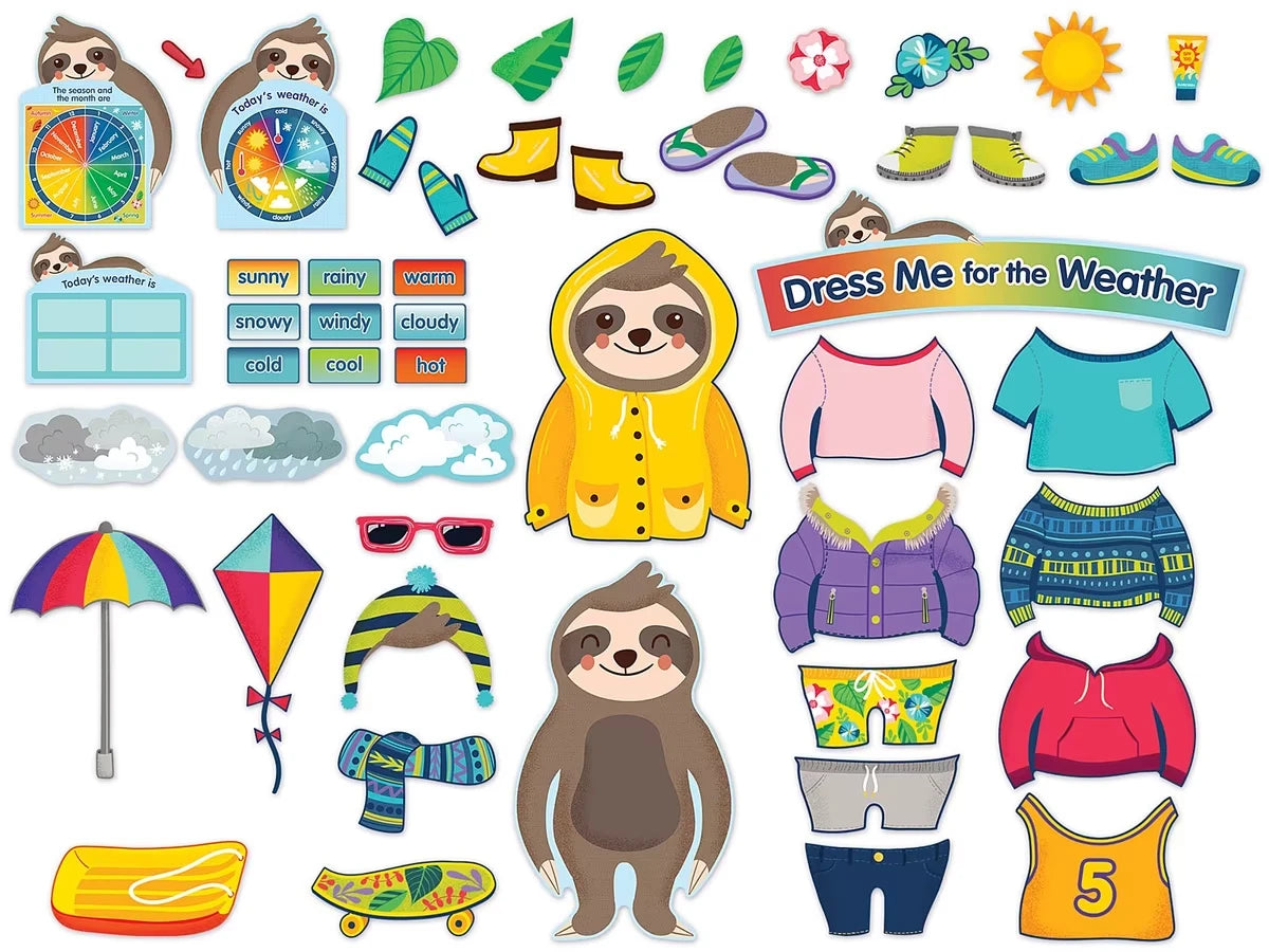 One World Dress for the Weather Bulletin Board Set - US 6610