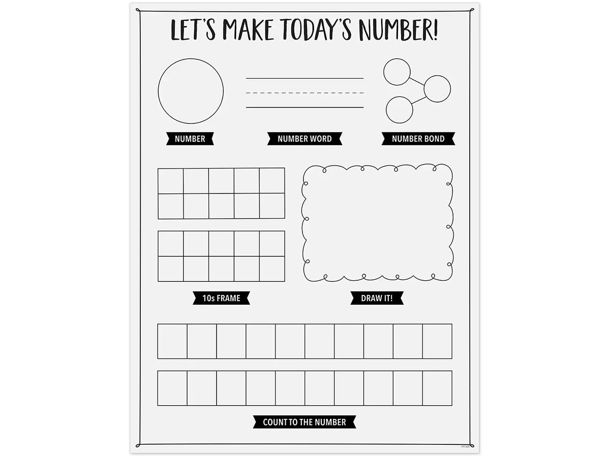 Let’s Make Today’s Number! Poster - US 2082