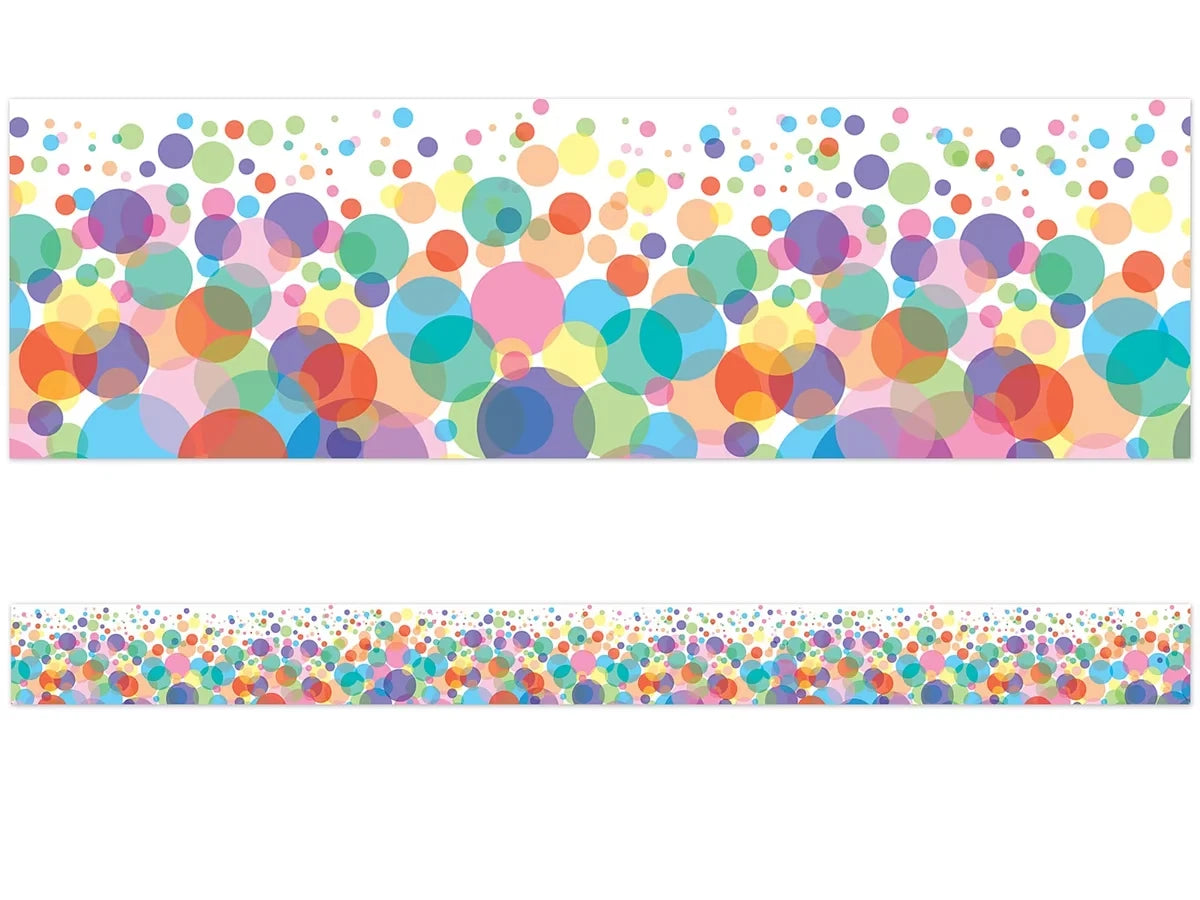 Colorful Bubble Border - US 5729