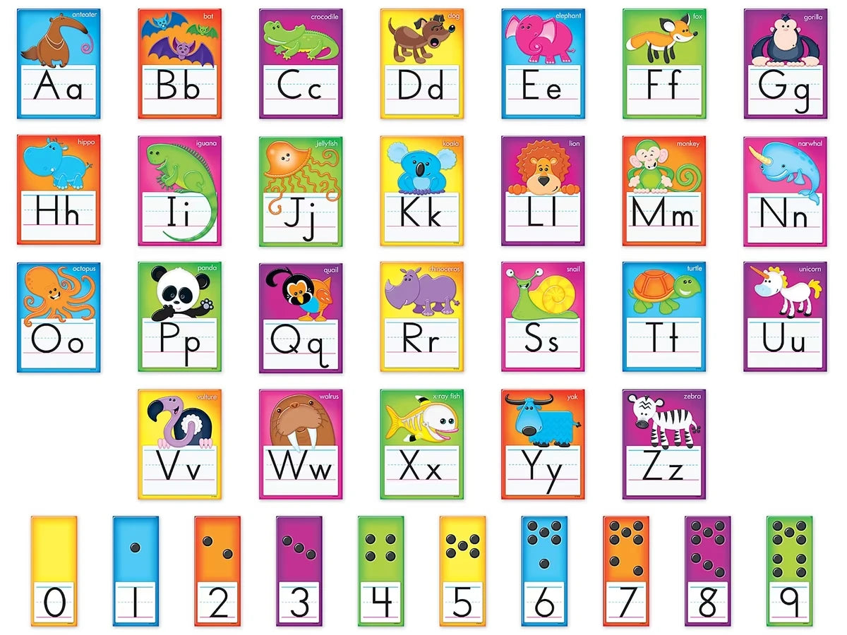 Animal Alphabet Card Bulletin Board Set - US 6288